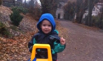 Kuba (3 roky) chce být zdravý jako Řípa. Ježíškovi si napsal o Vibovit.