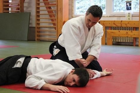 V aikidu rozlišujeme výkonnostní stupně dvojího typu. Kjú, kterých je šest a Dan, kterých je deset