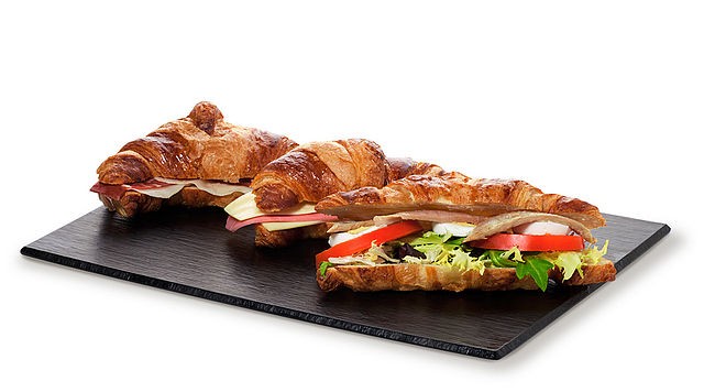 Croissanty jsou výborné i se šunkou
