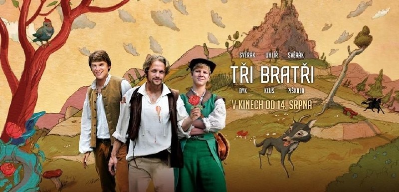 Oficiální filmový plakát k filmu Tři bratři