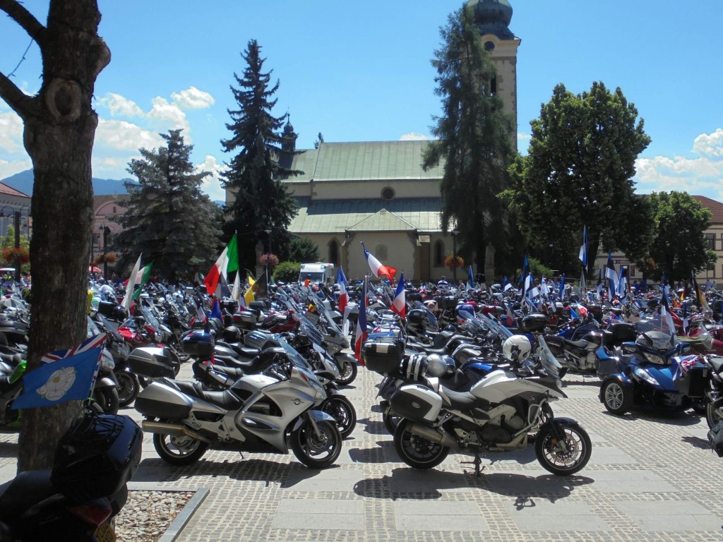 Přes 1000 motocyklů na Rallye FIM v Liptovském Mikuláši