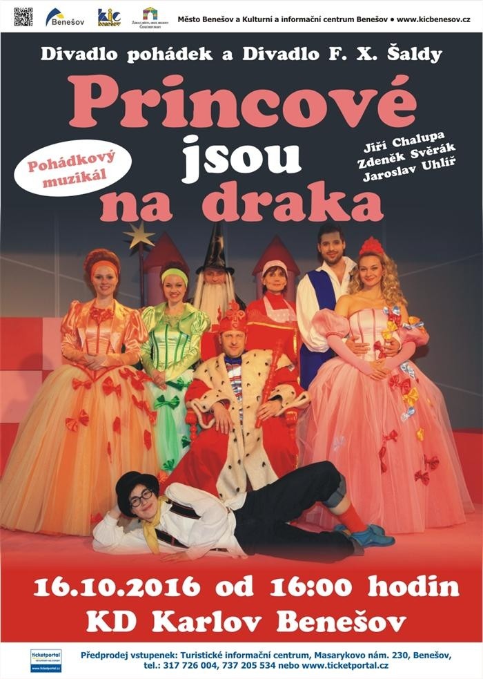 Princové jsou možná na draka, ale divadlo v Benešově určitě navštivte