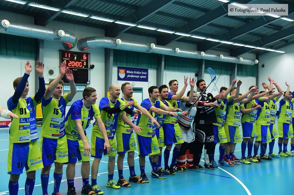 Florbalové play-off: Králův Dvůr - Liberec 11:6