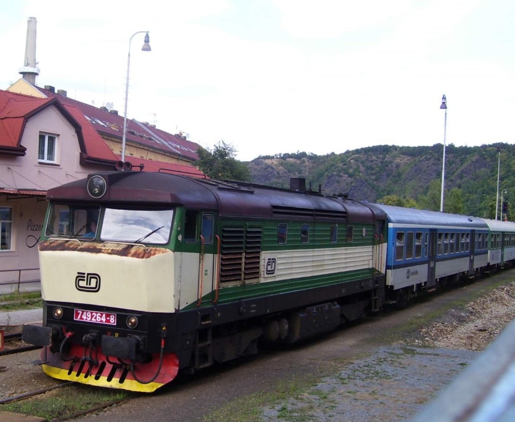 Muž byl sražen vlakem u  Bystřice u Benešova. 
