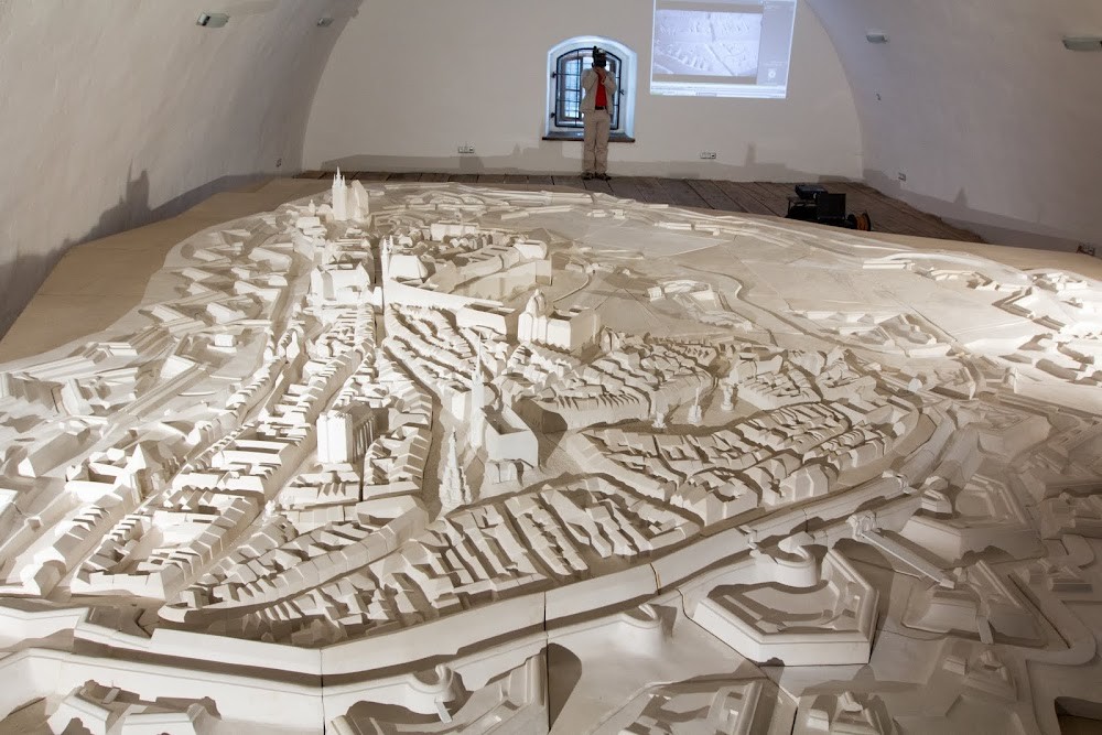 Model náměstí jako jedna z úspěšných variant architektonického návrhu