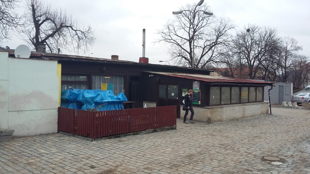 Naše první nádražní restaurace - v Bráníku