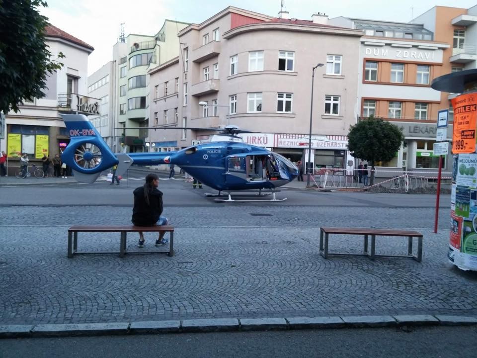 Takhle to na místě během zásahu vypadalo