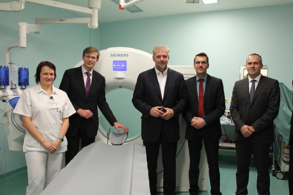 Pacienty kladenské nemocnice vyšetří moderní CT přístroj. Vyšel na téměř 20 milionů