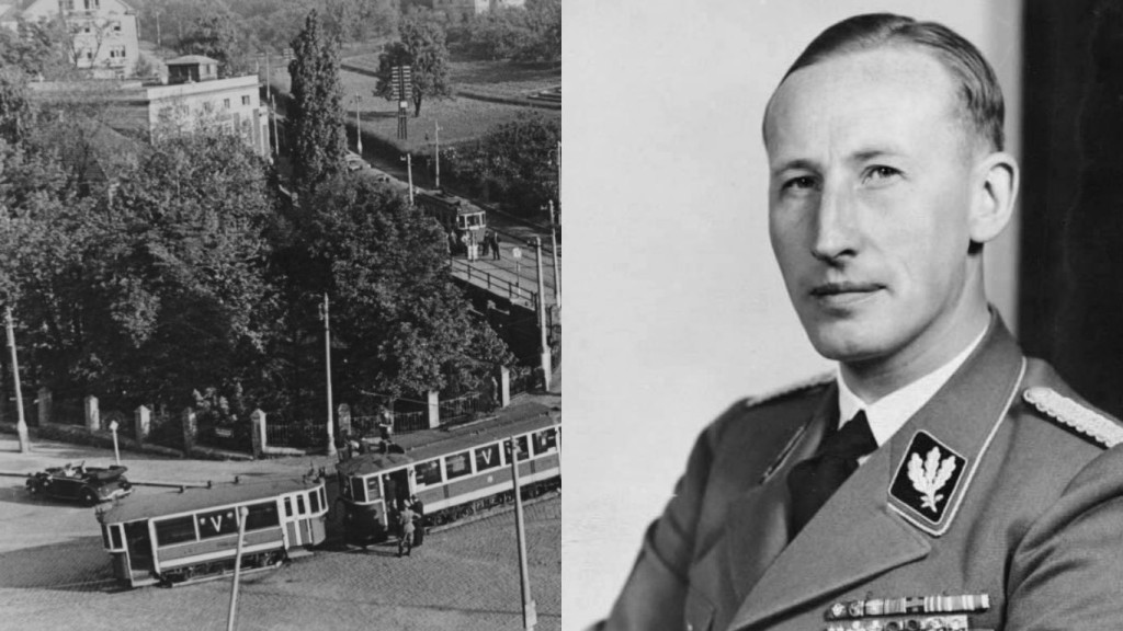 Heydrich jel v otevřeném mercedesu do svého úřadu. Věřil, že je v bezpečí.