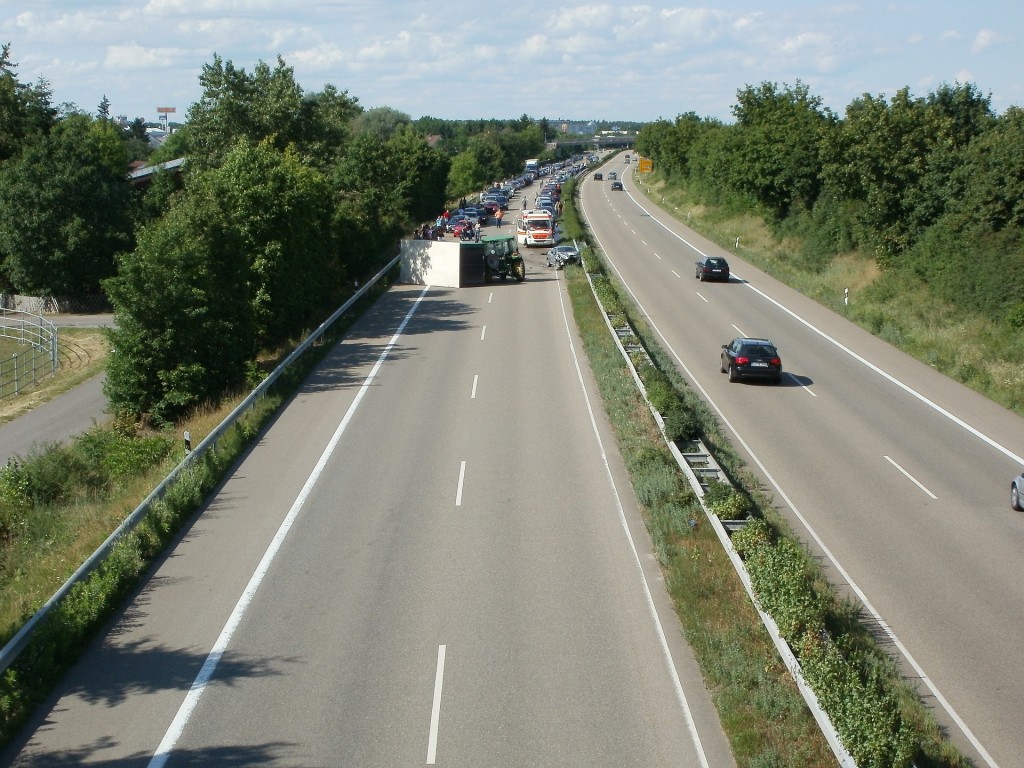 Zdržení čekejte u Slaného na výjezdu směrem k Mělníku