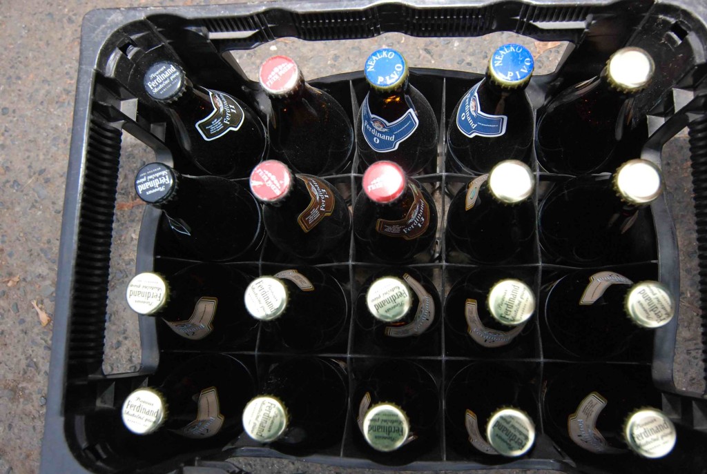 Lahvové pivo si můžete podle chuti namixovat ze sedmi druhů