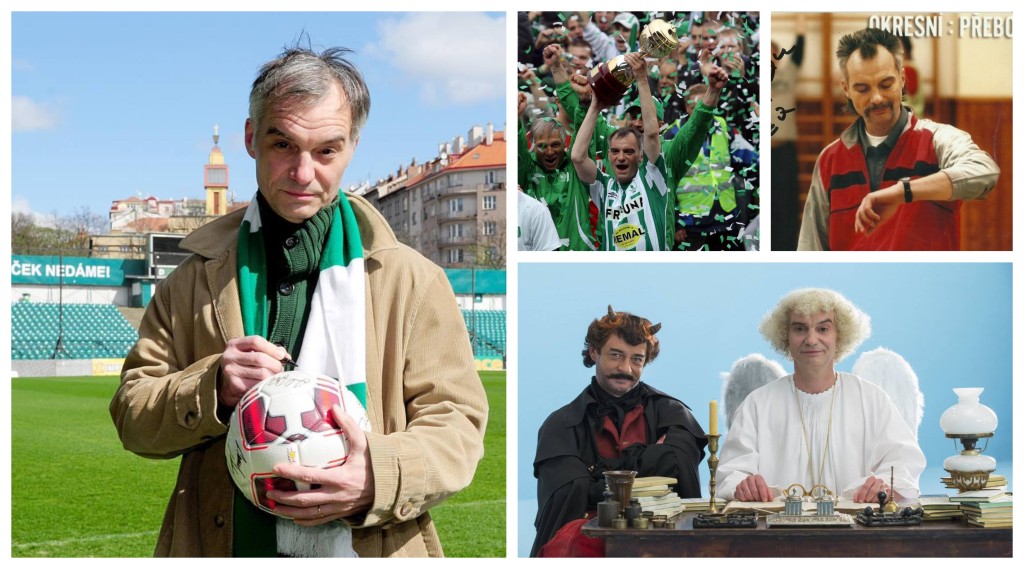 Ivan Trojan je kromě mimořádného hereckého nadání dlouholetým fanouškem pražských Bohemians