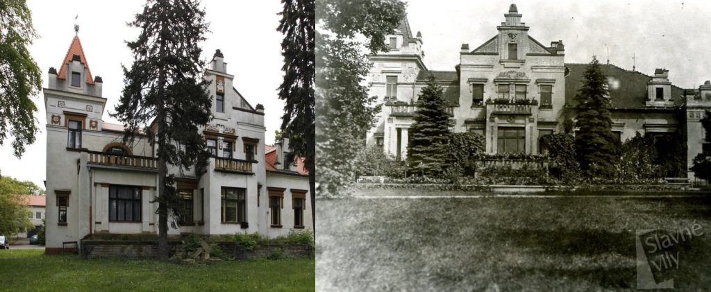 Vila pořád stojí a určitě se vyplatí ji navštívit