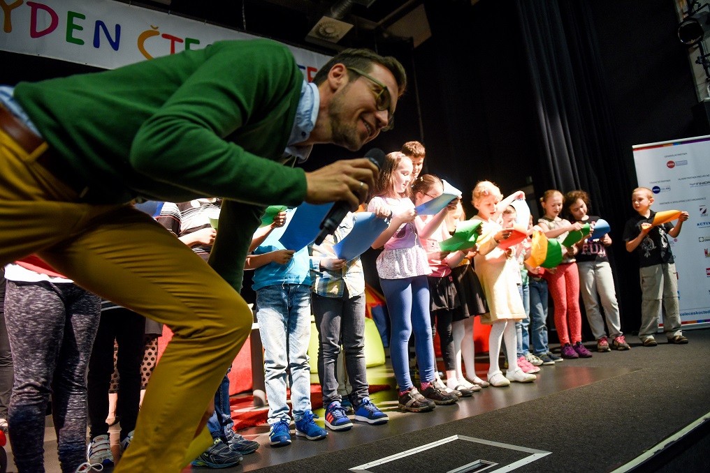 Týden čtení dětem podporují známé osobnosti, Lukáš Hejlík pravidelně