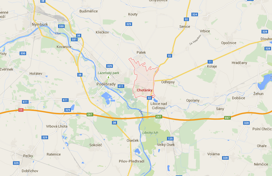 Oblast Choťánky