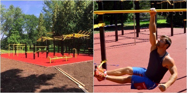 Čáslav nechala postavit jedno z nejlepších workoutových hřišť ve Středočeském kraji