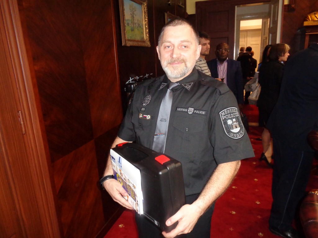 Velitel Městské policie Úvaly Tomáš Galbavý