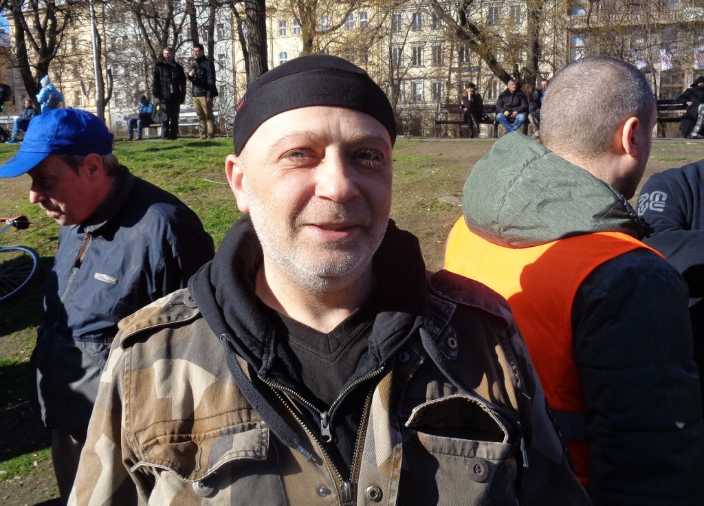Roman Burda z přepravní pošty Malešice
