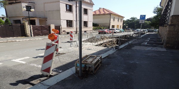 Takhle to nyní v centru Nymburka vypadá