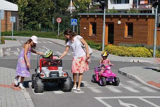 Dopravní hřiště na Proseku má i půjčovnu "vozítek"