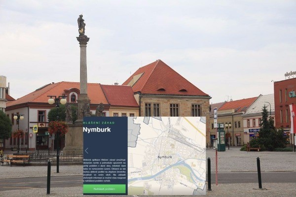 Závady nyní Nymburk bude řešit jednodušeji díky aplikaci. Co vše lze nahlásit?