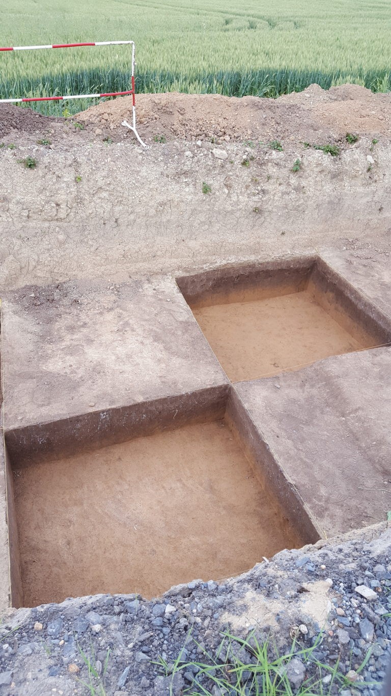 Záchranný výzkum probíhá v rámci výstavby nové komunikace