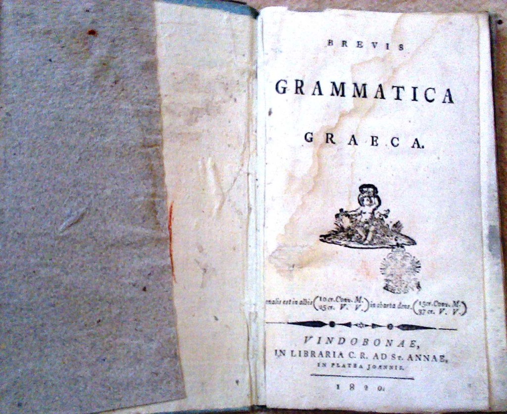 Řecká gramatika by nikdy nemohla šířit masově vzdělanost bez knihtisku