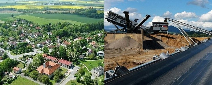 Firma České štěrkopísky provozuje v celém Česku několik pískoven, ale i betonáren. Postupy firmy v případě, že chce prosadit další podnikatelský záměr, vyvolávají odpor obyvatel vedoucí až k vyhlášení místního referenda 
