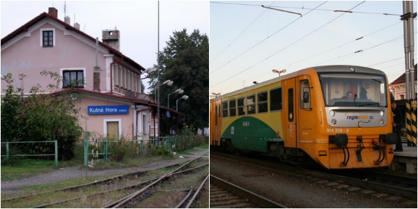 Vlak srazil mladíka u stanice Kutná Hora město