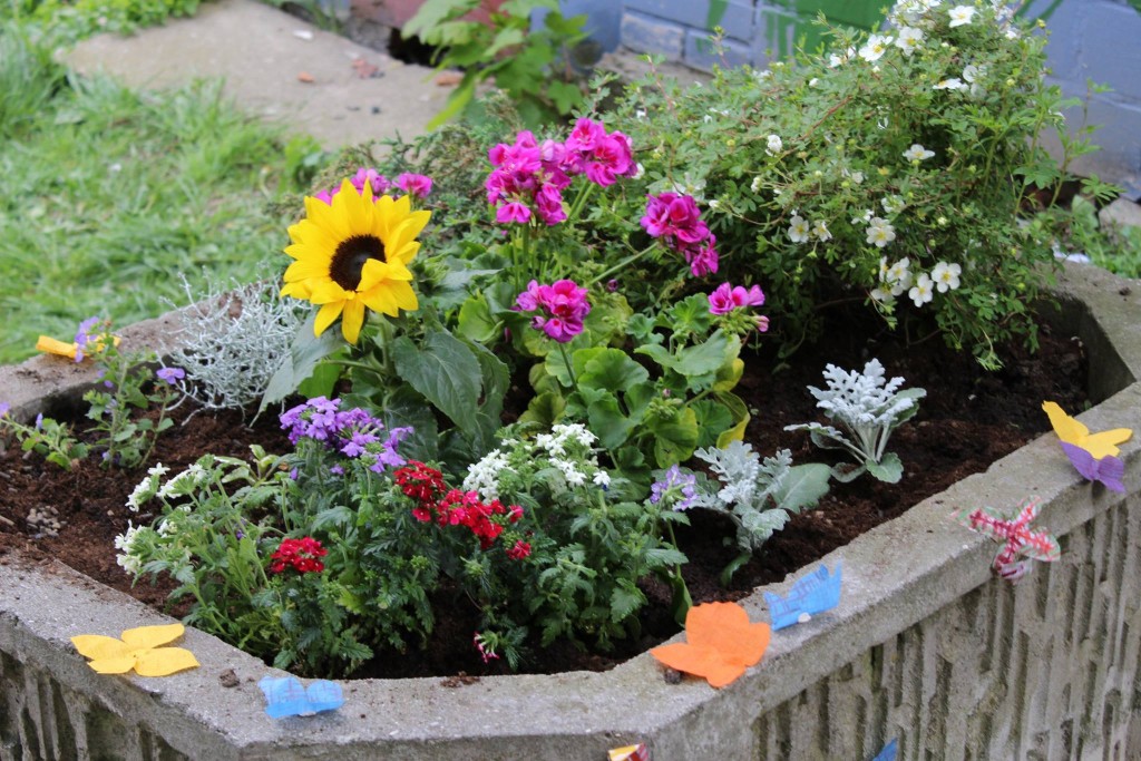 Výsledek akce Guerilla Gardening v Benešově