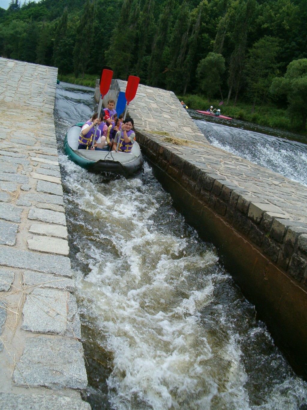 Propust neboli "šlajsna"