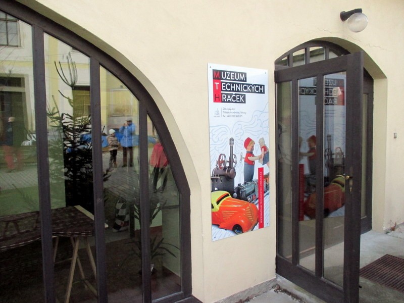 Dveře muzea technických hraček se otevřela v sobotu 12. prosince