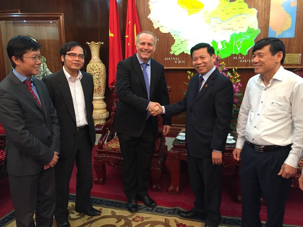 Pavel Sehnal jedna s vedením provincie Bac Ninh