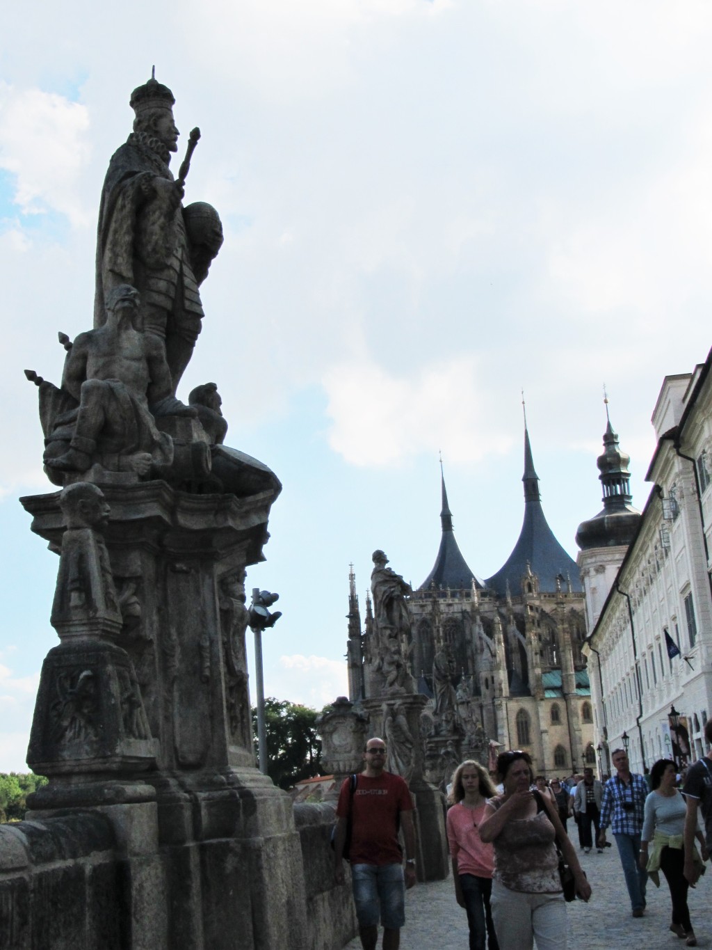 Sochy, chrám a galerie v Kutné Hoře