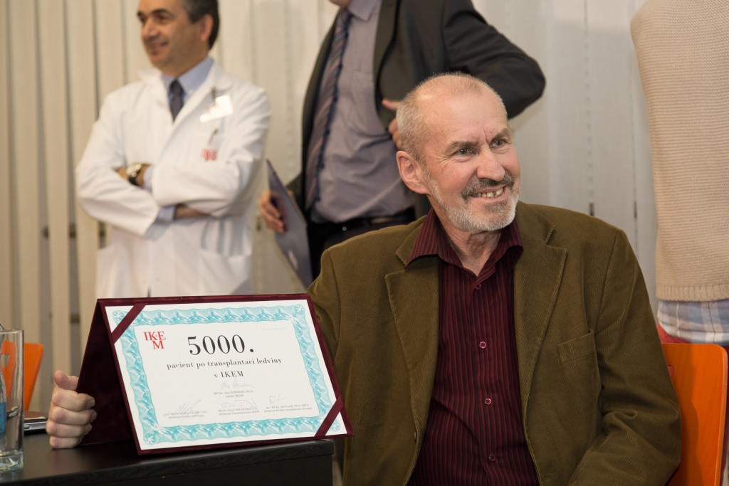  5000. pacient – pan Ladislav Rozsíval 
