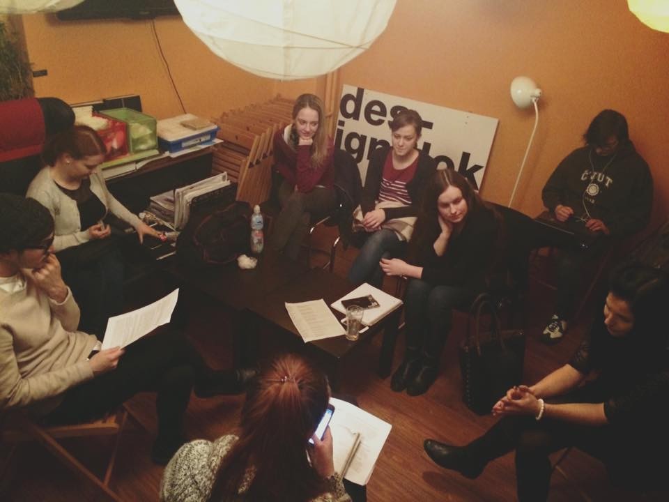 Realizační tým Jednoho světa v Benešově: Šimon Novák, Martina Houlíková, Věra Havlíková, Kateřina Fumferová, Daniela Richterová, Štěpánka Kotýnková a Tereza Kunická