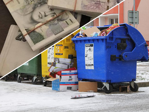To, že můžeme vyhodit odpadky stojí dost peněz. Otázkou je, zda neplatíme přespříliš. 
