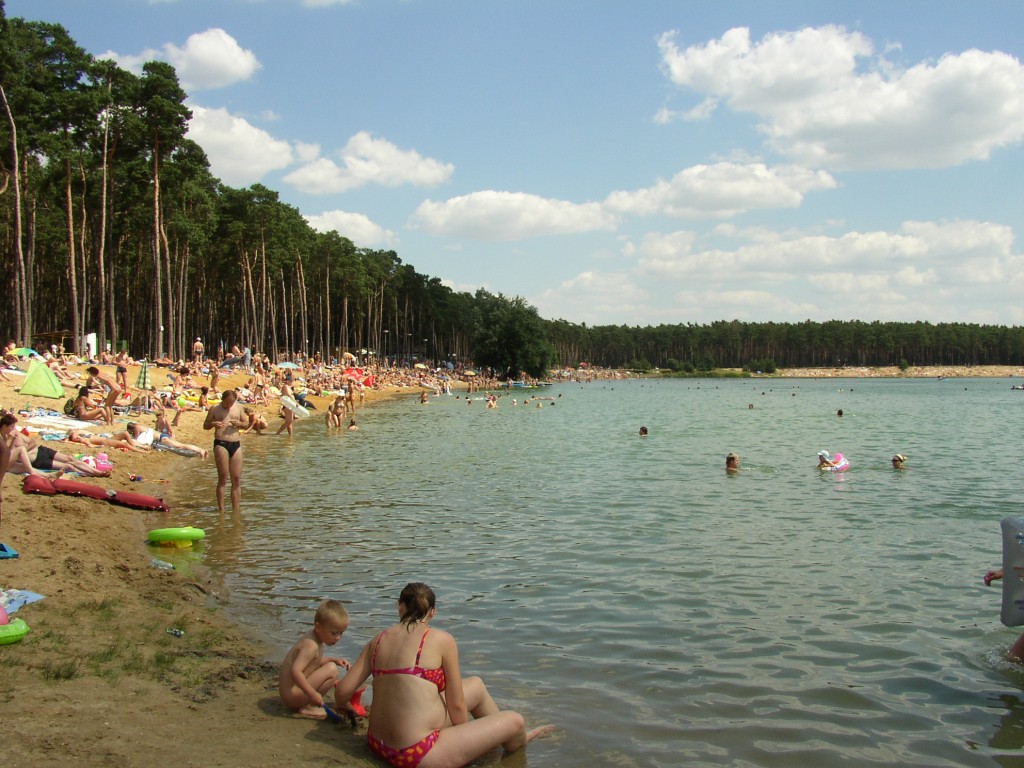 Klidné jezero zažilo pořádný povyk