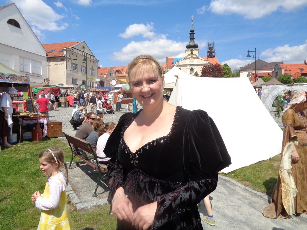 Starostka Mnichovic Petra Pecková jako poslední manželka Karla IV. Eliška Pomořanská