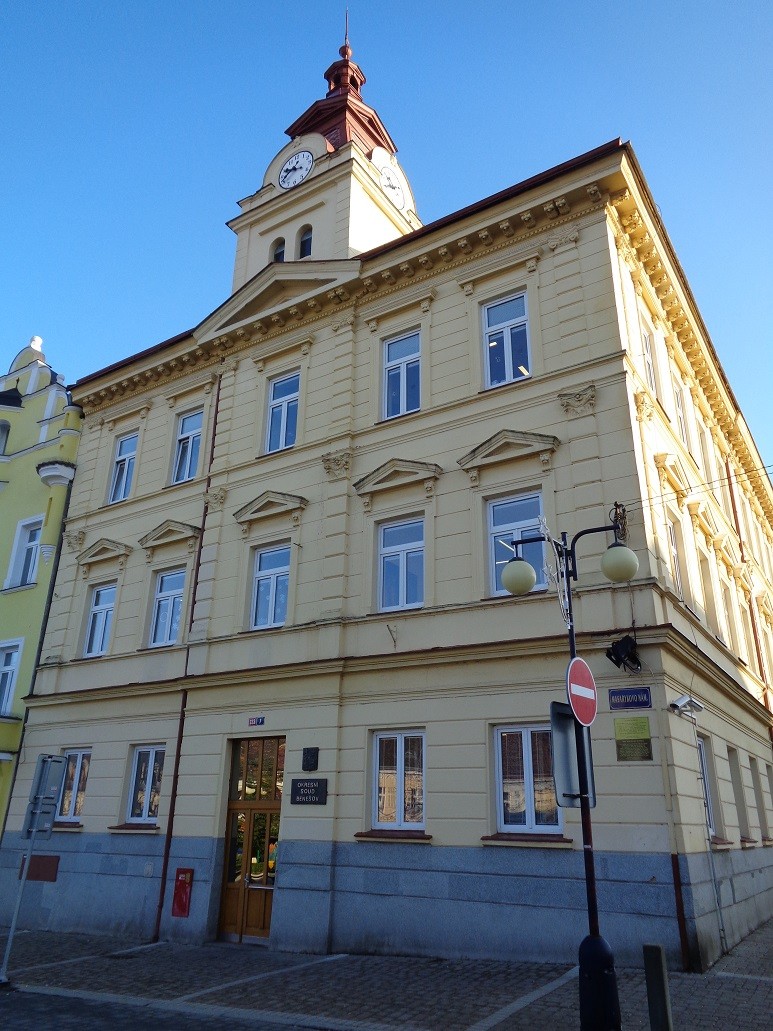 Okresní soud na Masarykově náměstí v Benešově