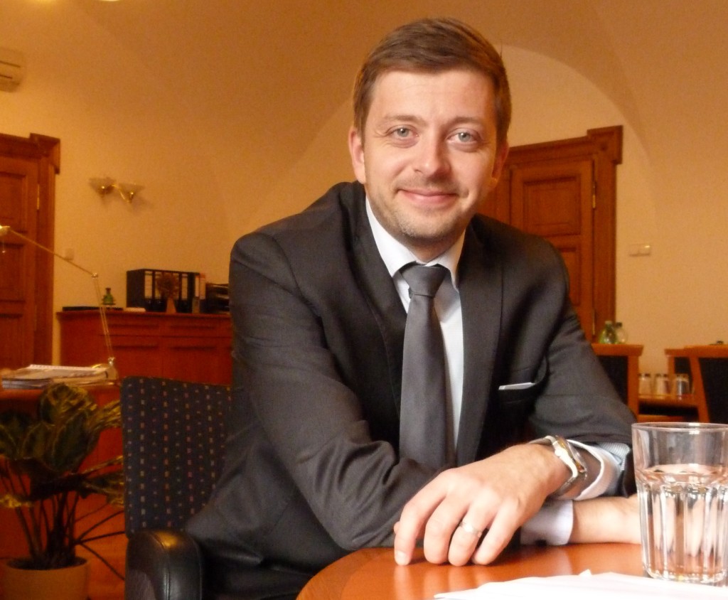 Starosta Kolína Vít Rakušan, kandidát na hejtmana Středočeského kraje hnutí STAN (Starostové a nezávislí)
