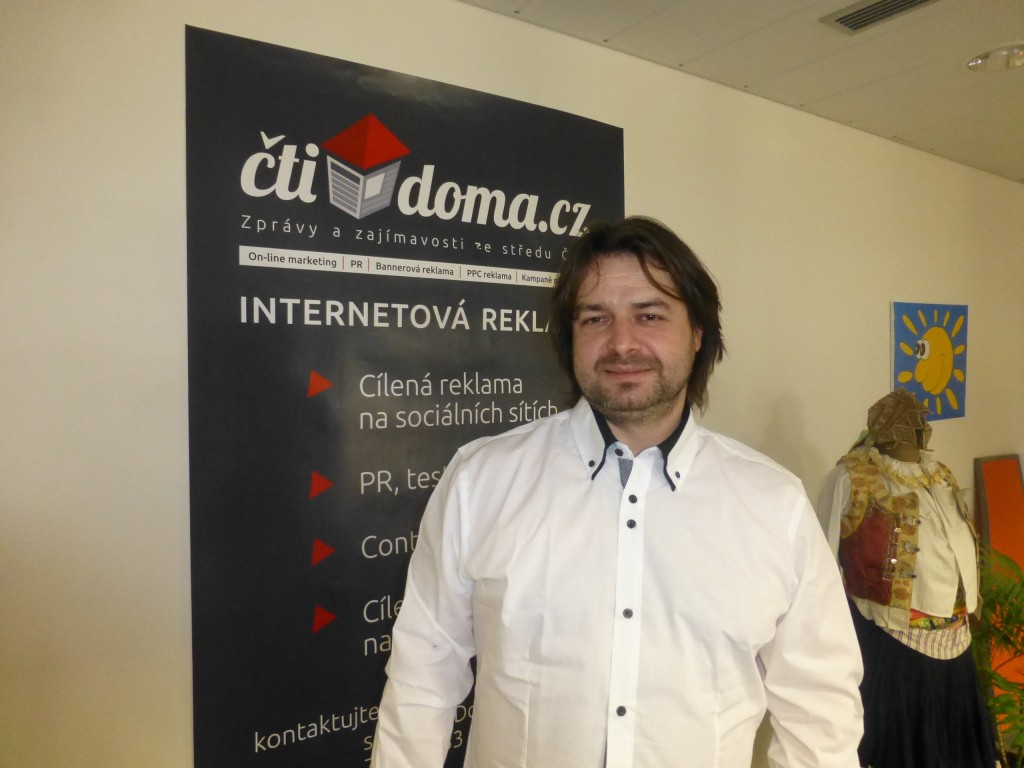 Zdeněk Macura v redakci ČtiDoma.cz