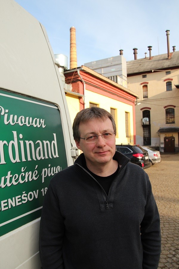 Jednatel pivovaru Ing. Petr Dařílek
