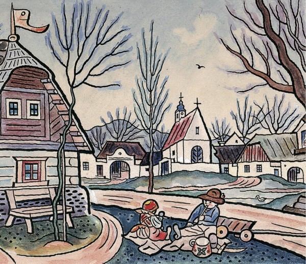Ilustrace Josefa Lady se vystavují na Mělníku