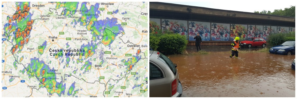Dnešní situace/včerejší kalamita