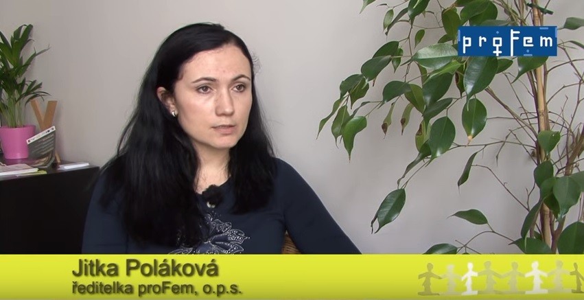 Ředitelka obecně prospěšné společnosti proFem Jitka Poláková