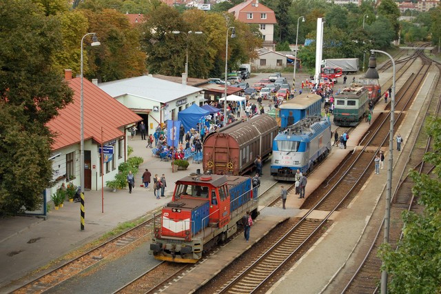 V Praze Braníku si budete moci prohlédnout vystavené lokomotivy 