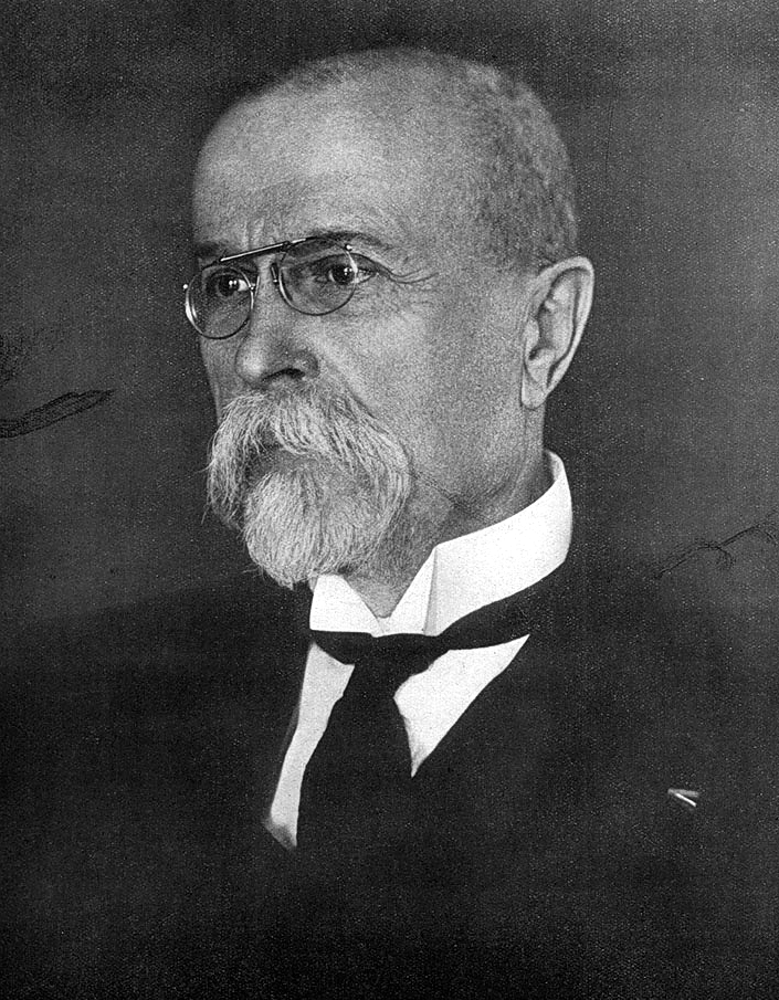1. československý prezident T. G. Masaryk v roce 1925