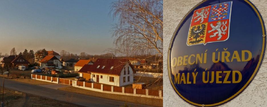 Krásná krajina kolem, dobrý dojezd do Mělníka a klid