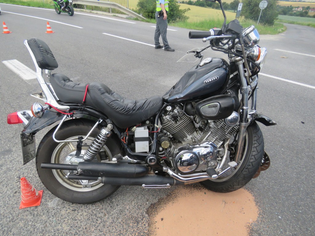 Z motorky zbylo jen torzo